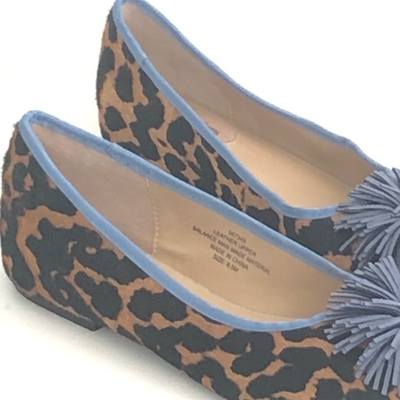 WENDY WILLIAMS Leopard Print Flats - Picture 8 of 8
